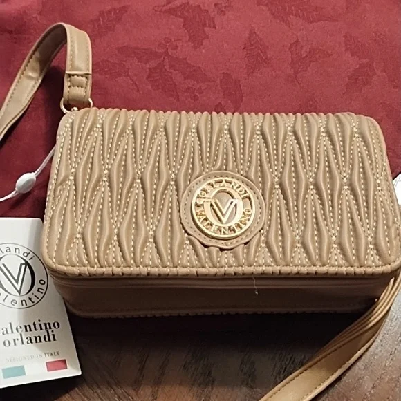 NWT VALENTINO ORLANDI, CROSSBODY BAG PURSE. VEGAN LEATHER. - Picture 4 of 9